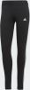 Adidas Loungewear Essentials 3 Stripes Dames Leggings Black Katoen Jersey online kopen
