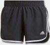 Adidas 3 Stripes Run Shorts Dames Black/White Dames online kopen