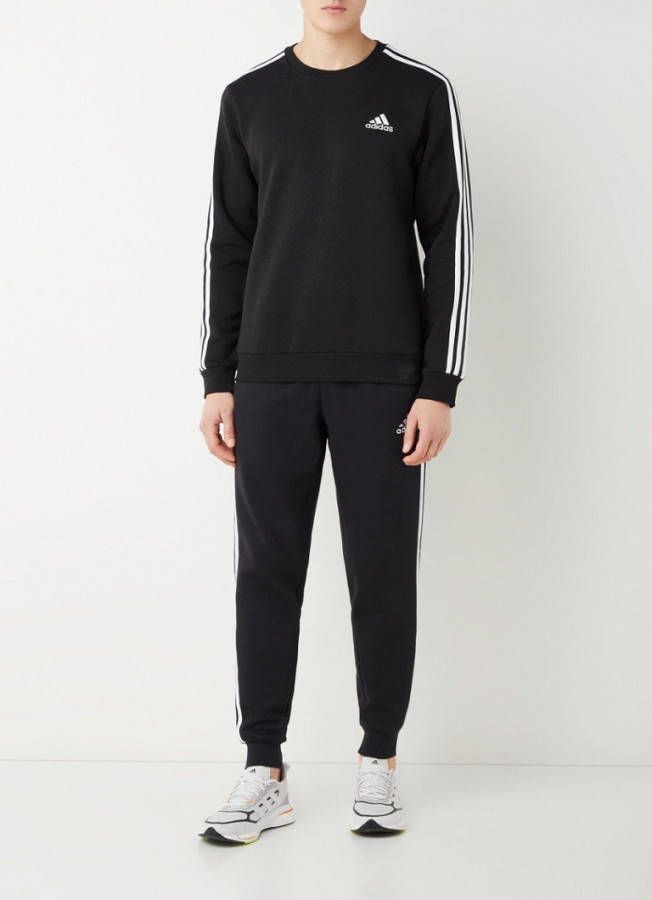 Adidas Essentials 3 Stripes French Terry Trainingsbroek Zwart/Wit Vrouw online kopen