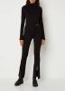 Calvin Klein Zwarte Pantalon Split Hem Slim Milano Pants online kopen