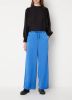 Co'Couture Eliah high waist wide fit pantalon met glanzende finish online kopen