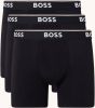 Boss Boxershort Trunk 3P met in kleur bijpassende weefband(3 stuks ) online kopen