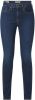 Levi's Pantalon Vaquero 724 High Rise Straight , Blauw, Dames online kopen