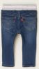 Levi's Babybroek van denim met elastische tailleband en logoprint online kopen