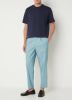 Mango Godard straight fit pantalon in linnenblend met steekzakken online kopen