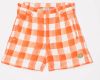 Scotch & Soda Checked high rise wide leg shorts online kopen