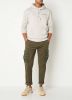 Scotch & Soda Loose tapered fit garment dyed cargobroek online kopen