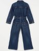 Tommy Hilfiger Flared fit jumpsuit van denim met strikceintuur online kopen