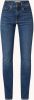 Levi's Pantalon Vaquero 724 High Rise Straight , Blauw, Dames online kopen