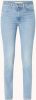 Levi's Pantalon Vaquero 724 High Rise Straight , Blauw, Dames online kopen