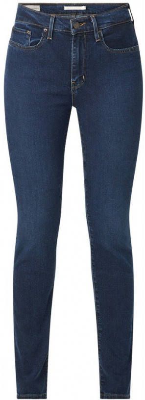 Levi's Pantalon Vaquero 724 High Rise Straight , Blauw, Dames online kopen