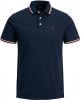 Jack en Jones:JACKenJONES Essentials Jjepaulos Polo SS Noos Light Grey Melange/SLIM FIT ME | Freewear Grijs online kopen
