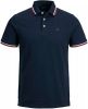 Jack en Jones:JACKenJONES Essentials Jjepaulos Polo SS Noos Light Grey Melange/SLIM FIT ME | Freewear Grijs online kopen