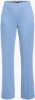 Beaumont Lichtblauwe Pantalon Pants Wide Flare Double Jersey online kopen