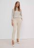 Comma Viscose Blend Trousers Light Beige Dames online kopen