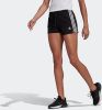 Adidas Shorts Essentials Slim 3 Stripes Zwart/Wit Vrouw online kopen