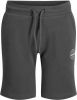 JACK & JONES JUNIOR sweatshort Shark met logo lichtgrijs online kopen