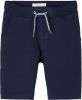 NAME IT KIDS slim fit sweatshort Honk met biologisch katoen donkerblauw online kopen