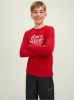 Jack & Jones jongens shirt 12212313/JJEJEANS rood online kopen