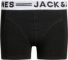 Jack & jones ! Jongens 3 Pack Boxer -- Zwart Katoen/elasthan online kopen