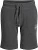 JACK & JONES JUNIOR sweatshort Shark met logo lichtgrijs online kopen