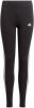 Adidas Meisjes' Badge Of Sport 3 Stripes Legging Junior Black/White online kopen