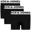 Jack & jones ! Jongens 3 Pack Boxer -- Zwart Katoen/elasthan online kopen