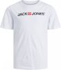 Jack & Jones jongens shirt 12212865/JJECORP wit online kopen
