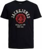 Jack & Jones jongens shirt 12213081/JJELOGO zwart online kopen