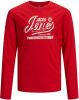 Jack & Jones jongens shirt 12212313/JJEJEANS rood online kopen