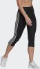 Adidas Performance Trainingstights DESIGNED TO MOVE HIGH RISE 3 STREPEN SPORT 3/4 TIGHT online kopen