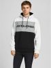 Jack & Jones Hoodie JJELOGO LOGO LOGO BLOCKIN LOGO BLOCKIN SWEAT HOOD online kopen