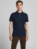 Jack en Jones:JACKenJONES Essentials Jjepaulos Polo SS Noos Light Grey Melange/SLIM FIT ME | Freewear Grijs online kopen
