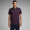 Jack en Jones:JACKenJONES Essentials Jjepaulos Polo SS Noos Light Grey Melange/SLIM FIT ME | Freewear Grijs online kopen