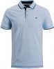 Jack en Jones:JACKenJONES Essentials Jjepaulos Polo SS Noos Light Grey Melange/SLIM FIT ME | Freewear Grijs online kopen