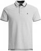 Jack en Jones:JACKenJONES Essentials Jjepaulos Polo SS Noos Light Grey Melange/SLIM FIT ME | Freewear Grijs online kopen