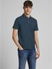 Jack en Jones:JACKenJONES Essentials Jjepaulos Polo SS Noos Light Grey Melange/SLIM FIT ME | Freewear Grijs online kopen