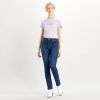 Levi's Pantalon Vaquero 724 High Rise Straight , Blauw, Dames online kopen