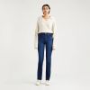 Levi's Pantalon Vaquero 724 High Rise Straight , Blauw, Dames online kopen