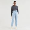 Levi's Womeniehigh Loose Taper Lets Stay pants 17847 0015 , Blauw, Dames online kopen