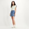 Levi's ® Jeansrok High Rise Iconic Skirt Jeansrok met franje en hoge taille online kopen