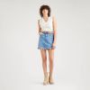 Levi's ® Jeansrok High Rise Iconic Skirt Jeansrok met franje en hoge taille online kopen