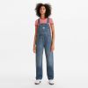 Levi's Hopefully High tuinbroek van denim met logo online kopen