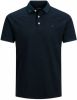 Jack en Jones:JACKenJONES Essentials Jjepaulos Polo SS Noos Light Grey Melange/SLIM FIT ME | Freewear Grijs online kopen