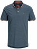 Jack en Jones:JACKenJONES Essentials Jjepaulos Polo SS Noos Light Grey Melange/SLIM FIT ME | Freewear Grijs online kopen