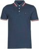 Jack en Jones:JACKenJONES Essentials Jjepaulos Polo SS Noos Light Grey Melange/SLIM FIT ME | Freewear Grijs online kopen