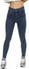 Levi's Pants Mile High Super Skinny 22791 0211 , Blauw, Dames online kopen