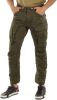 G-Star G Star RAW Rovic zip 3d regular fit cargobroek met biologisch katoen 6059 dk bronze green online kopen