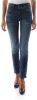 G-Star G star Raw Midge mid straight wmn Straight fit Denim G star, Blauw, Dames online kopen