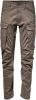 G-Star G Star RAW Rovic zip 3d regular fit cargobroek met biologisch katoen 1260gs grey online kopen